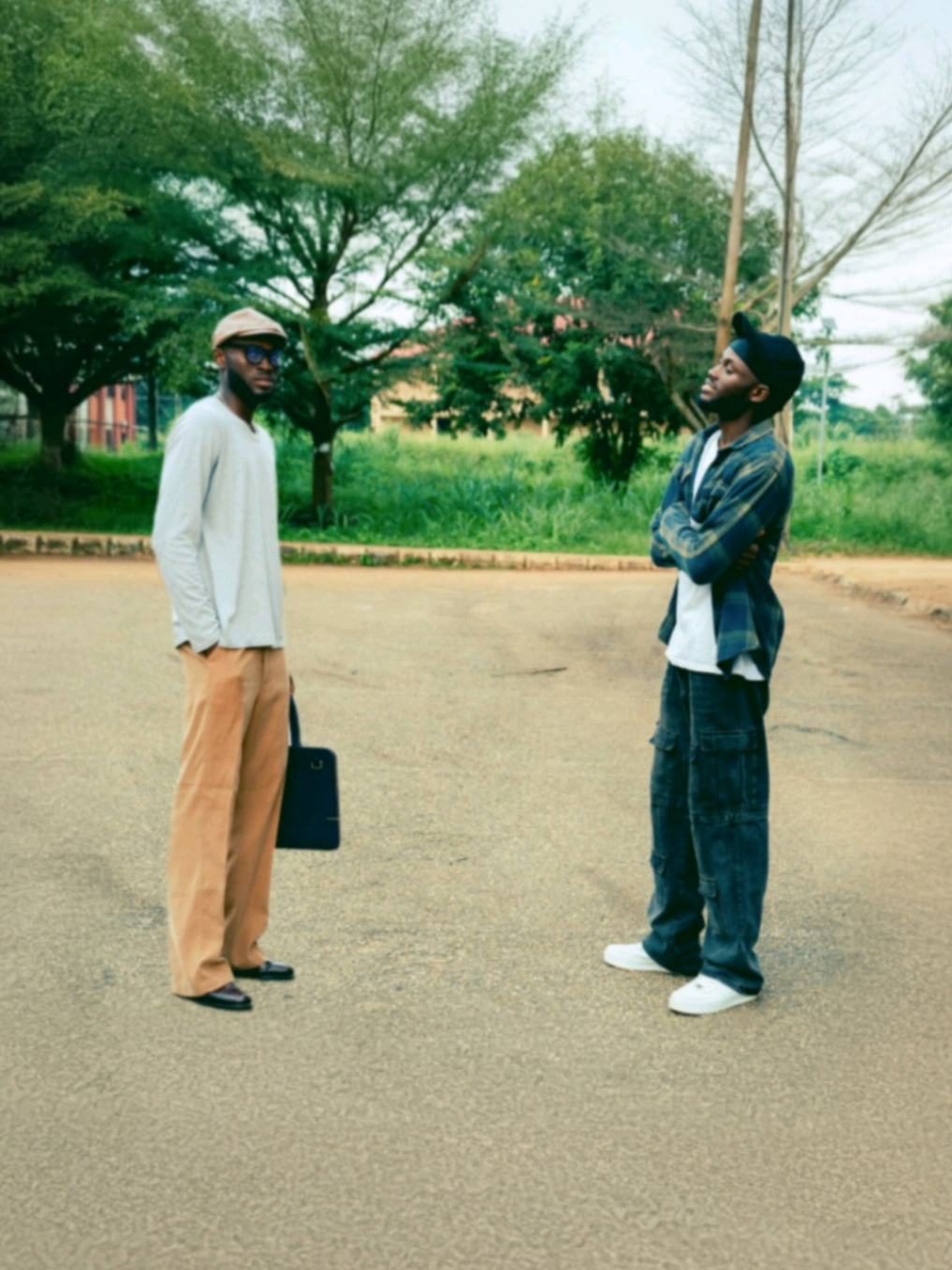 Sometimes I need to remind myself to show up.(This was shot on one device_ Samsung s23) @Samsung  . . Grateful for the amazing people who helped bring this to life.  Director: @emmanuel ogeleka  cinematographer: @anodethehybrid  continuity: @daniella Styling: @Hi KP  bts: @czar946  #cinematic #cloneeffect #samsung #filmmaker #goatedit 