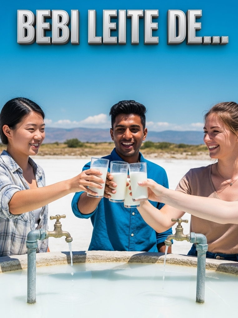 O Lago de Leite O famoso Lago de Leite na China! 🤫 A água parece leite. #lagodeleite #china #turismo #lugaresincriveis #curioglitch