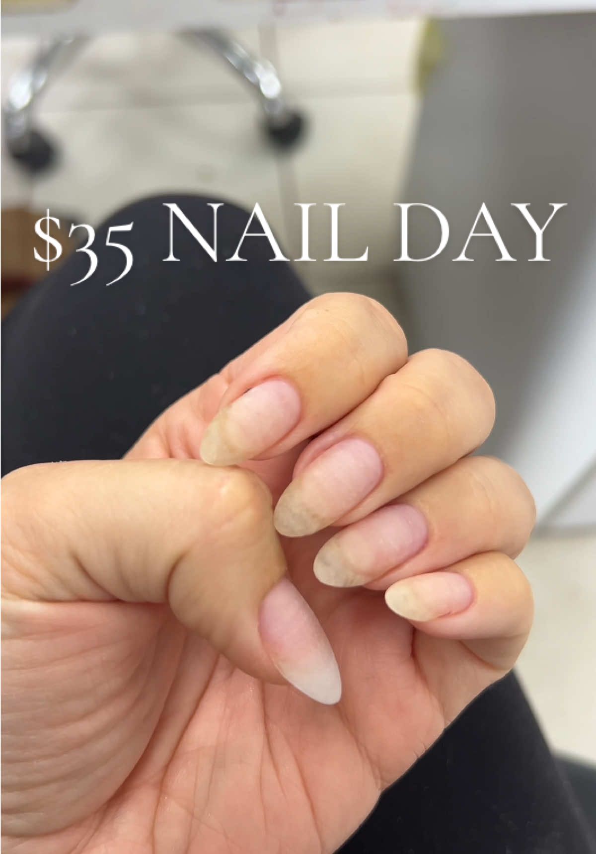 don’t argue with my okay I had no time and went to the only place I know that does a good job and is cheap 😂 #nailvlog #naildaywithme #nailinspo #minivlog #nailtiktok 