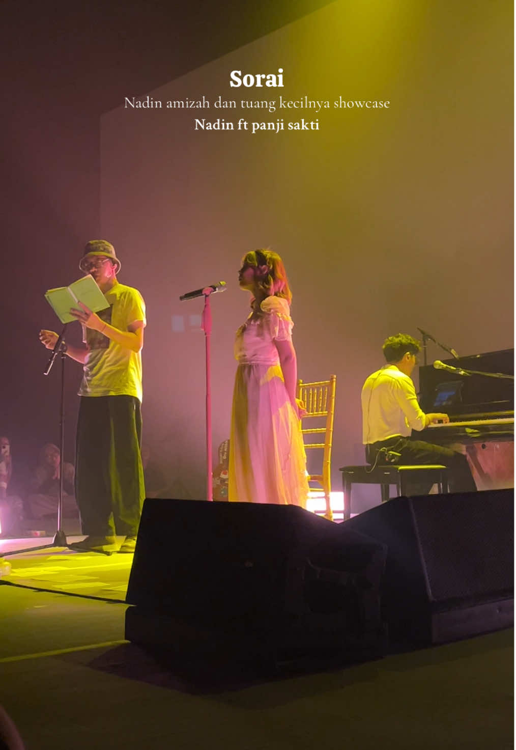Nadin ft Panji sakti SORAI #sorai #nadinamizah #fyp 