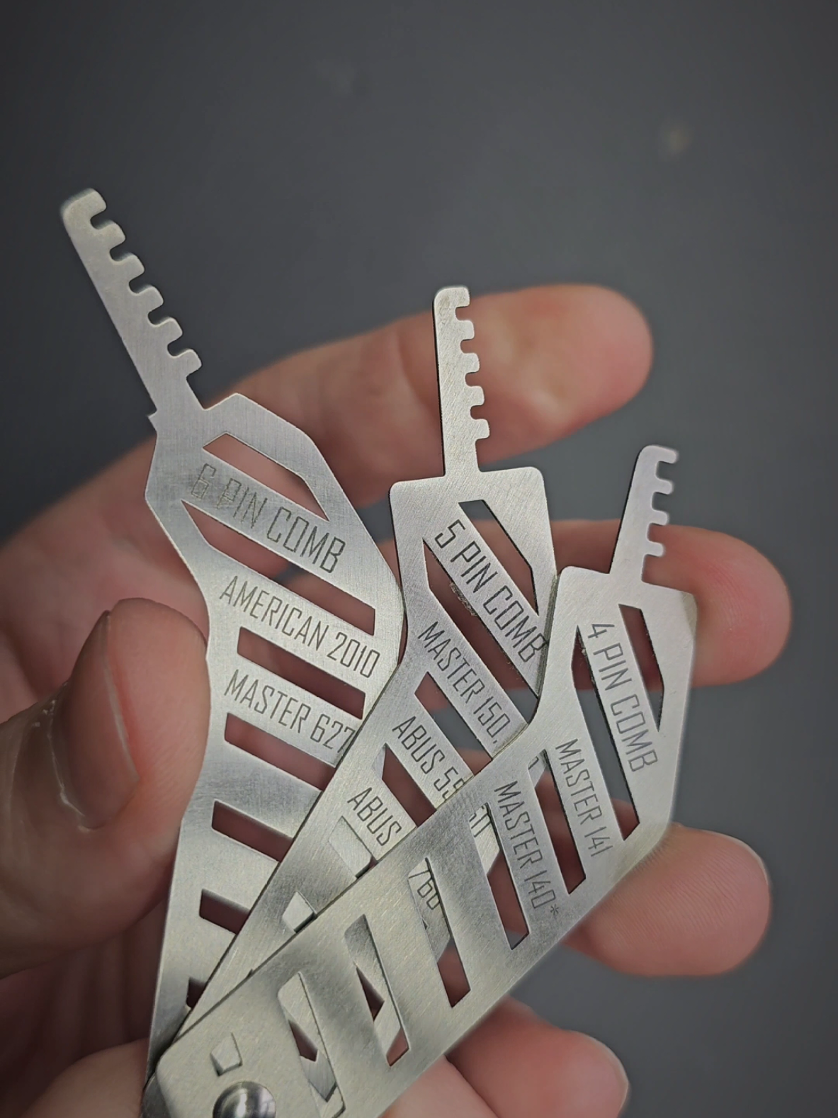 Comb Picks: AliExpress Vs Covert Instruments #security #lockpicking 