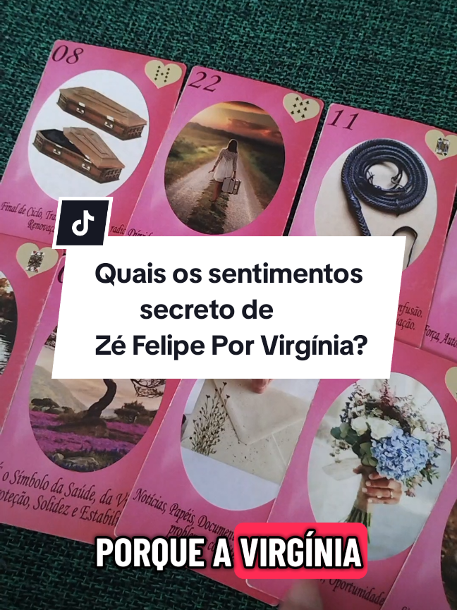 Eita que eita 😮  Zé Felipe e Virgínia 🔮 #baralhocigano #laroye #mulherdepreso🔓🕊👫💍 #vaiprofycaramba #fy 