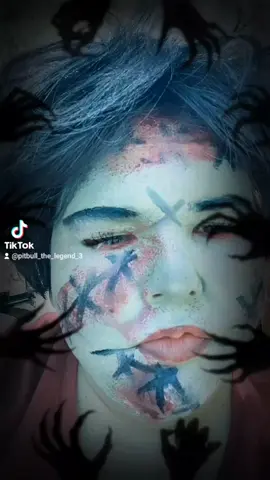 #pitbullthelegend #mavandgoose2023 #halloweenmakeup #zombie #group7 