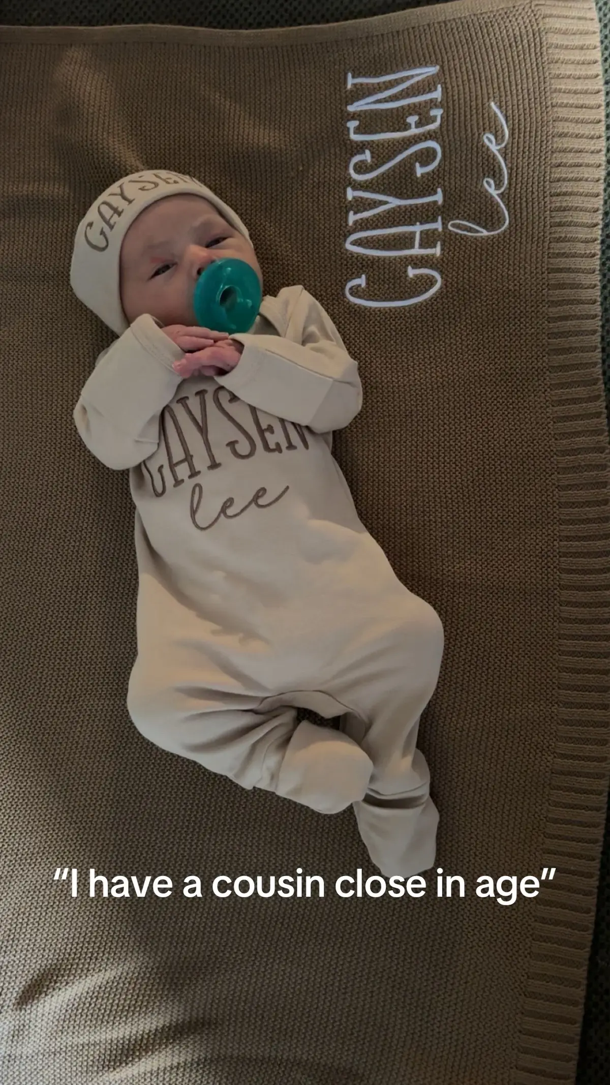 4 days apart ❤️ #cousins @Bo Clark @Stephanie 