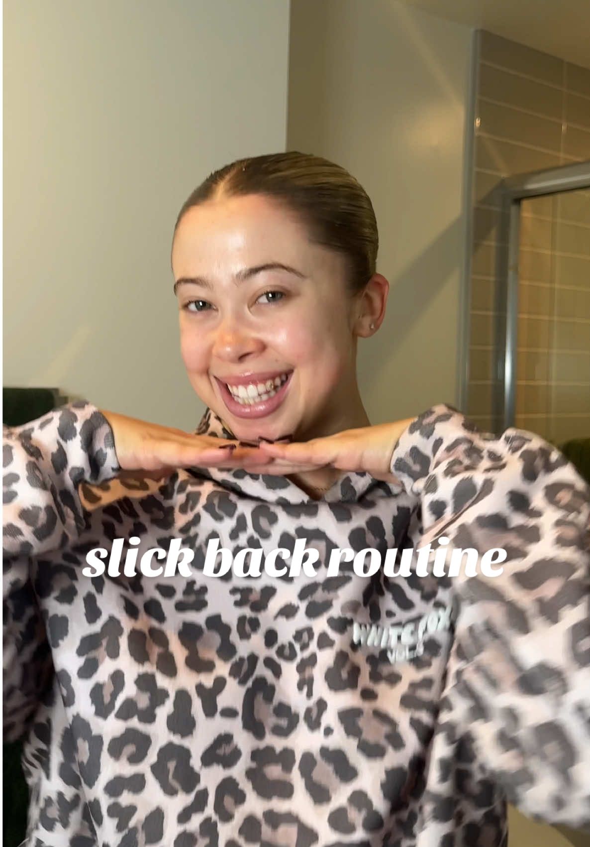 my go to slick back routine for healthy hair #curlyhair #slickbackbun #hairmask #healthyhaircare @Olaplex @Matrix @Kérastase @CÉCRED 