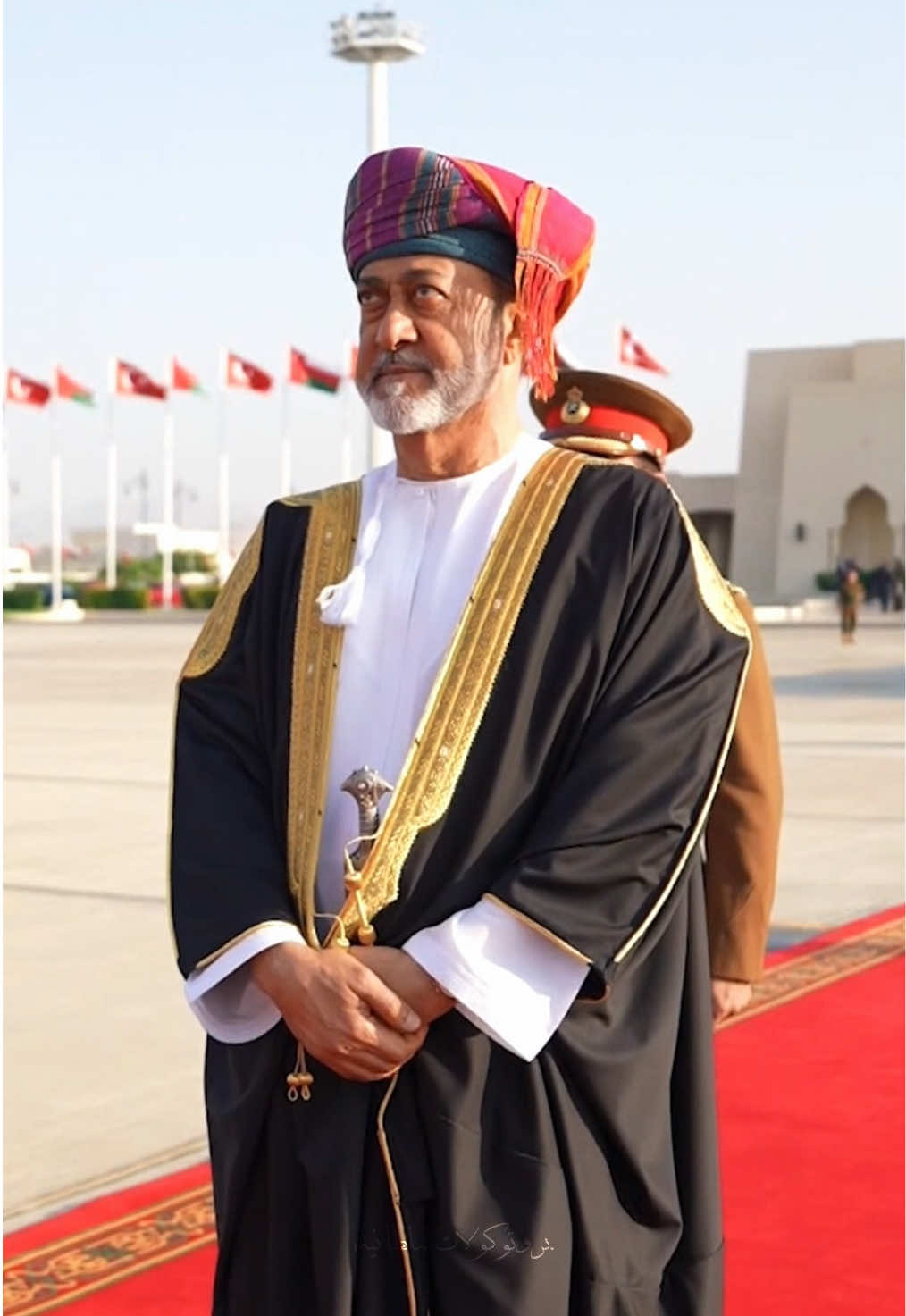 السلطان هيثم يستقبل اردوغان 