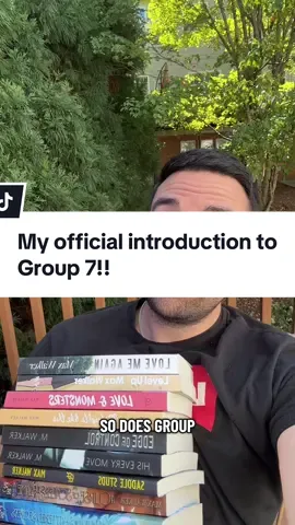 So Group 7 what do you think? Are any of these books part of the club? 🥺📚 #group7 #grouptiktok #booktokfyp #groupseven #bookishthings  