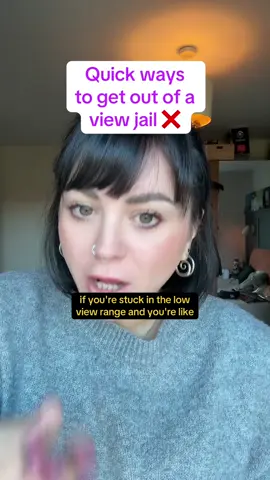 If you are struggling with your content and getting out of view jail here are some simple things that you should be doing already, but if you’re not, these will help massively