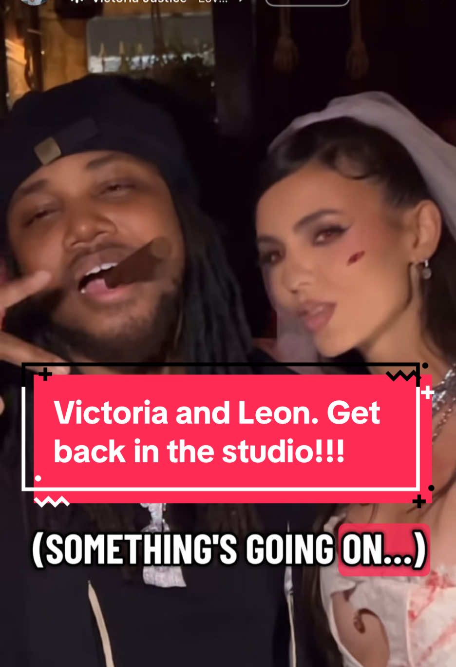 Victoria Justice and Leon Thomas III need to reheat their Victorious nachos!!!