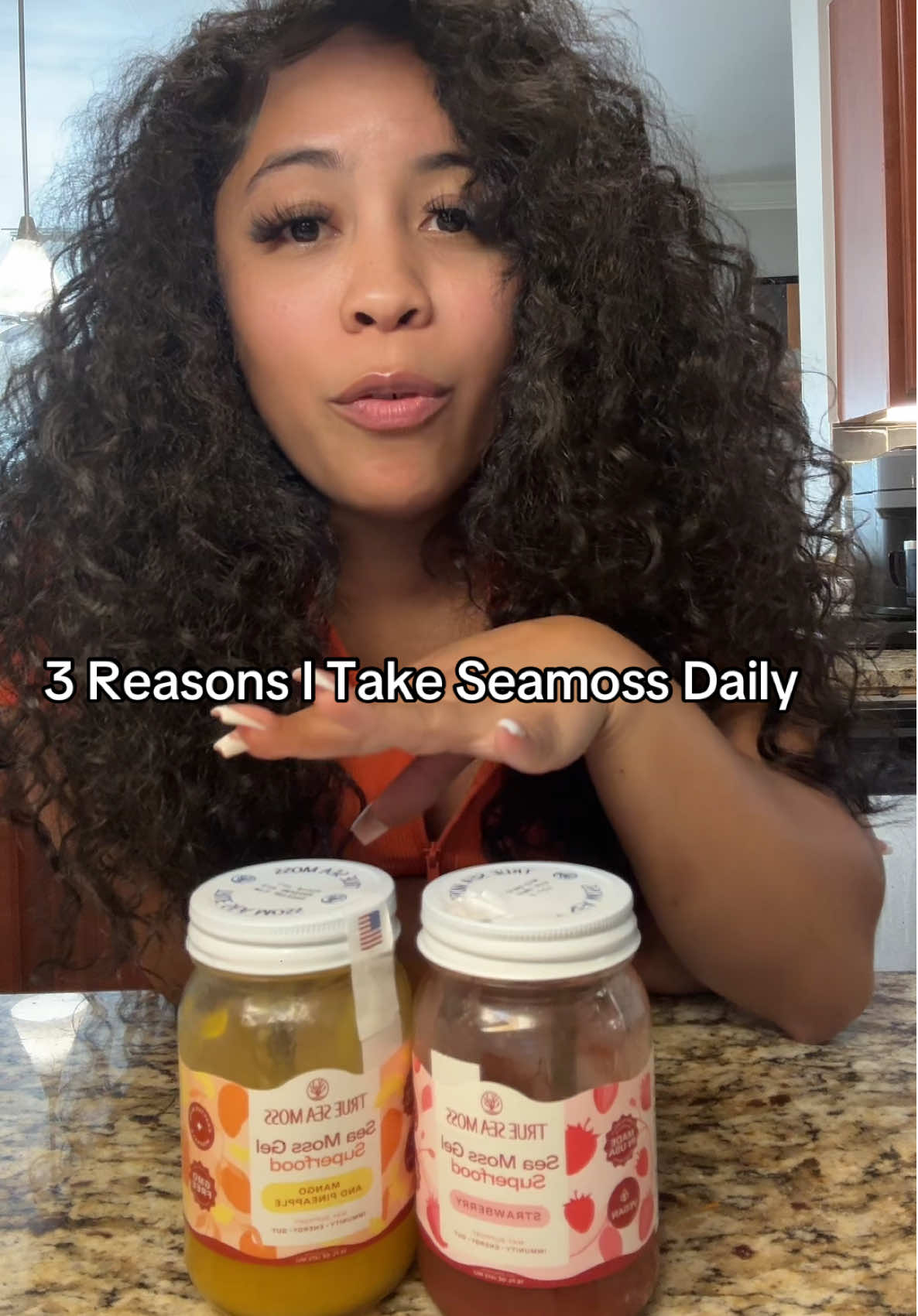 Seamoss is THAT girl 💅🏽 helps boosts immunity, supports gut health, and gives that natural glow ✨ #fyp #trueseamoss #healthylifestyle #naturalglow #wellnessroutine 