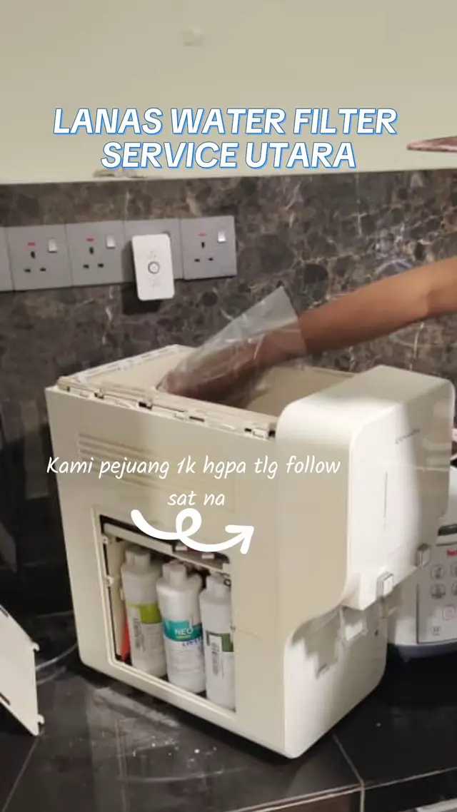 Semoga ada rezeki kami team #LANASWATERFILTERSERVICE cecah 1k follower TQ in advance semua 