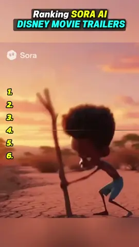 Top 10 Sora AI Disney trailers #top5 #ai #disney #trailer #fyp 