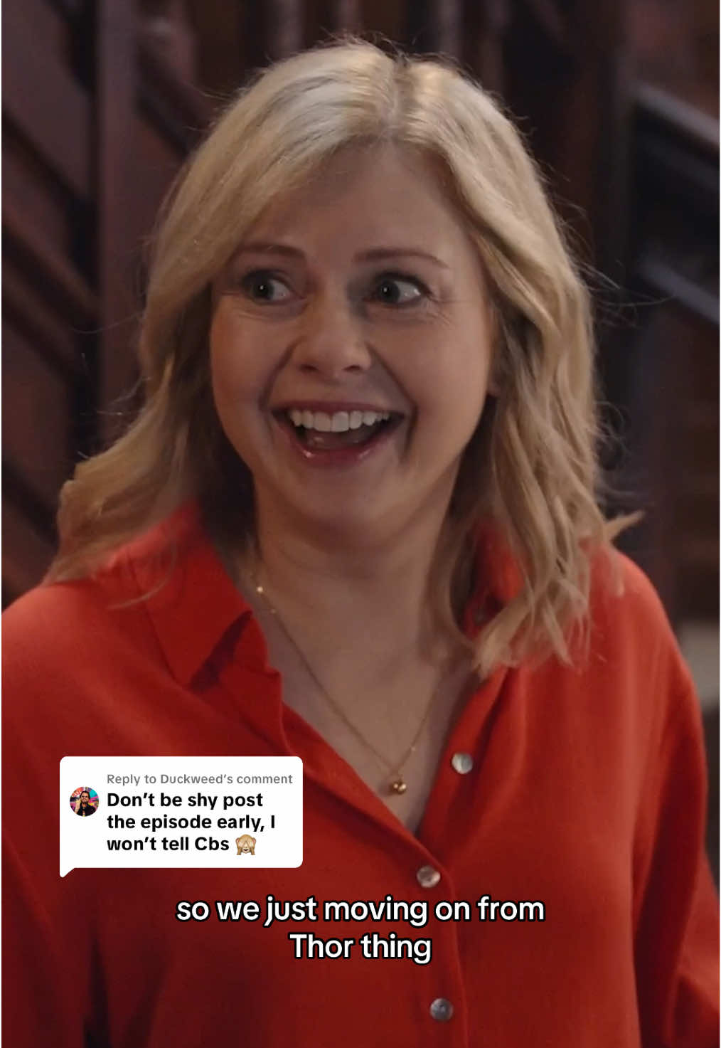 Replying to @Duckweed Just a little sneak peek at Thursday’s new #GhostsCBS while we figure out where Bimini is. 🤔🌎 #ghosts #sneakpeek #comedy #tv 