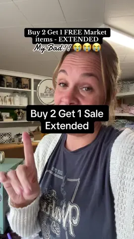 Buy 2 Get 1 FREE Market Items ♻️ EXTENDED till Friday, Oct 24 @ 11:59PM! (because I totally fudged the shipping 😅)  Stock up on refills, soaps, lotions + all your eco faves before it’s gone again! #thegoodvillagemarket #refillery #EcoFriendly #lowwaste #reusables 