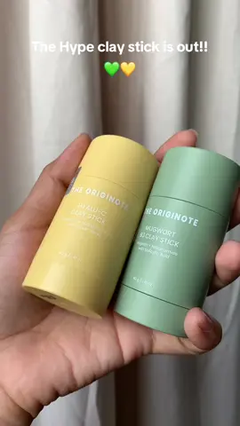 The must have in your skincare routine 💛💚 #theoriginote #claystick #facemask #skincare #beauty 