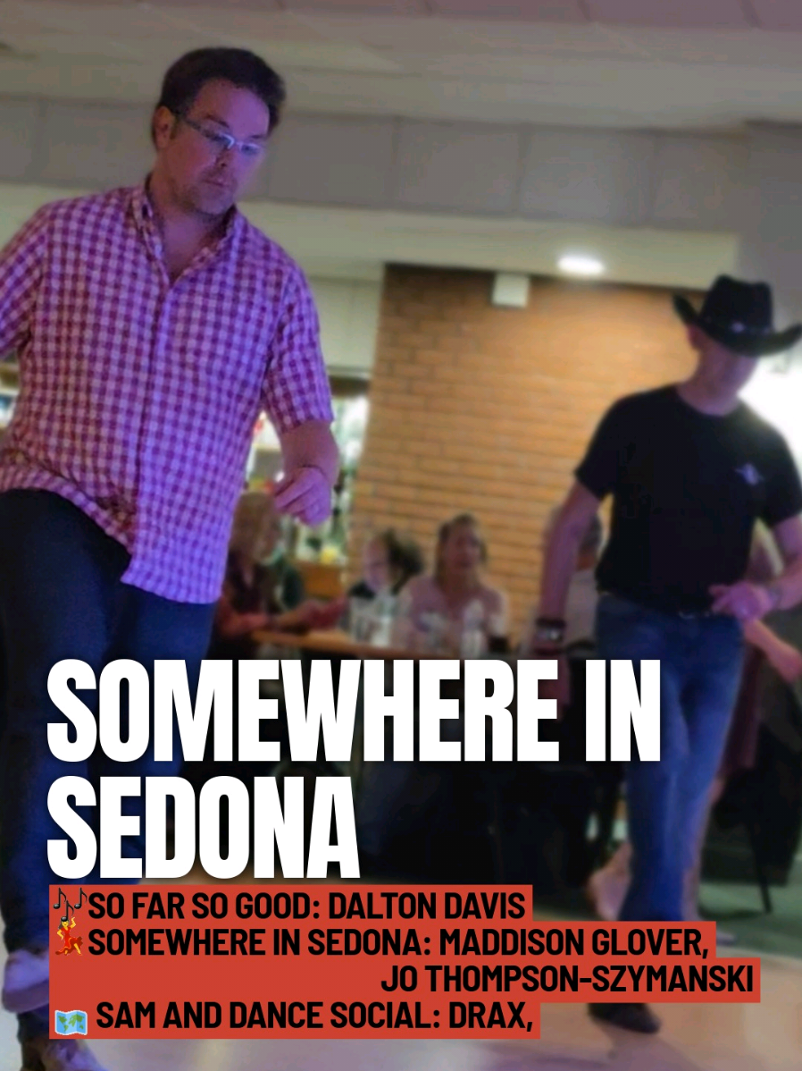 Luke and Dave might be in Drax — but in their heads they’re SOMEWHERE IN SEDONA, rocking the floor like they woke up in Arizona. 🎶 So Far So Good — Dalton Davis 💃 Somewhere in Sedona — Maddison Glover & Jo Thompson-Szymanski #linedanceuk #danceuk #dance #linedancersoftiktok #linedance 