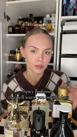 Spicy perfumes that will warm you on cold days 🤎🐻🍂 @KILIAN PARIS Intoxicated @The Harmonist Hypnotizing Fire @Coreterno Mystic Sugar @Goldfield & Banks Australia Silky Woods @Penhaligon’s Changing Constance @DefineMe Nearly Noon #spicyperfumes #spicyperfume #perfumereview #winterperfume #perfumes 
