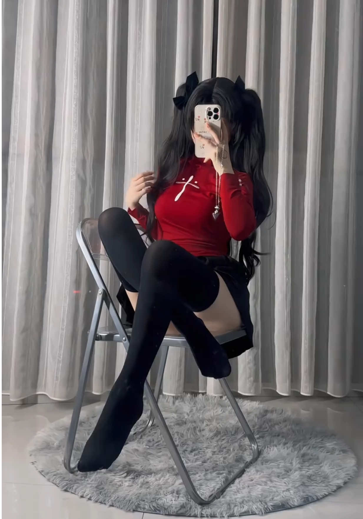 远坂凛 #cosplay #rintohsaka #stockings 