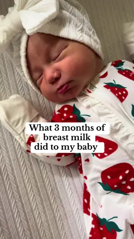 I CANNOT 😍 she is getting so chunky 🙌🏻🙌🏻🙌🏻 #breastmilk #3monthsold #babygirl #babytok #fypシ゚viral 