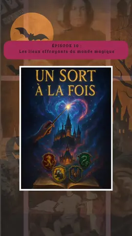 Halloween, c’est ambiance spooky ? Attends de voir les lieux les plus flippants du monde magique… 👀 🏚️ La Forêt interdite — des araignées géantes et des créatures dont on préfère ne pas connaître le nom. 💀 Azkaban — des Détraqueurs à chaque couloir. Un Halloween sans bonheur, littéralement. ⚰️ Le cimetière de Little Hangleton — le retour de Voldemort, ambiance rituel & pierres tombales. Et toi, tu passerais Halloween où ? 👉 Dans la Forêt interdite, à Azkaban ou au cimetière ? 😈 #UnSortALaFois #HarryPotter #HalloweenMagique #WizardingWorld #Azkaban     