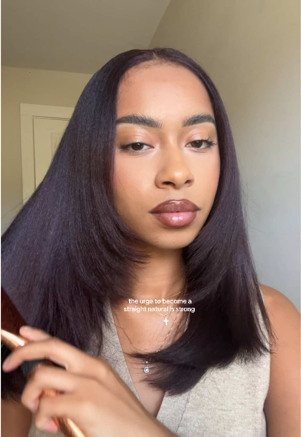 jk i love my curls too much 