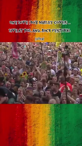 #CapCut #reggae #music #fyp  Ziggy Marley - One Love (Bob Marley cover) _ Live at Pol_And_Rock Festival (2019)
