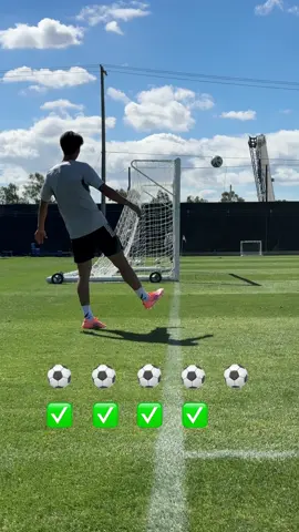 tekky leroux behind the goal challenge ☄️ #footballtiktok #skillchallenge #soccertiktok #trainingchallenge #beauleroux 
