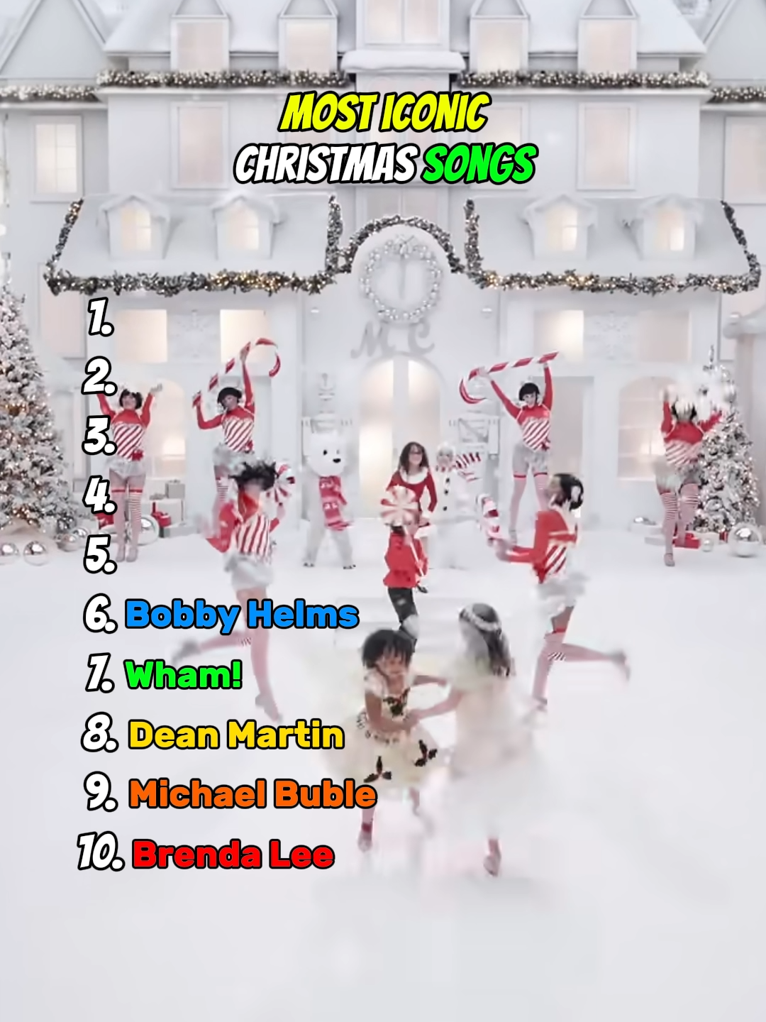 What is your favourite christmas song? top 10 best christmas songs #top10 #christmas #christmassongs #songs #mariahcarey #alliwantforchristmas