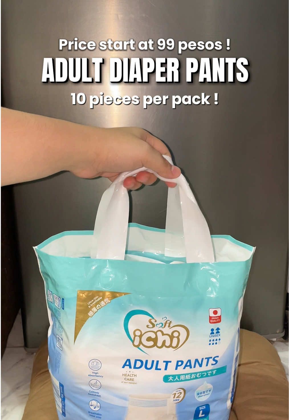 Adult Diaper Pants #adultdiaperpants #adultdiaper  Disclaimer: Price may vary when promo change.
