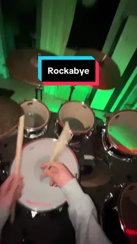 Rockabye 🎸👋 #drumcover #cleanbandit #rockabye #2016 #drumtok 