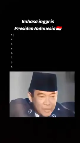 Tulis pendapat kalian dikolom komentar #presiden #indonesia #bahasainggris #language #fyp 