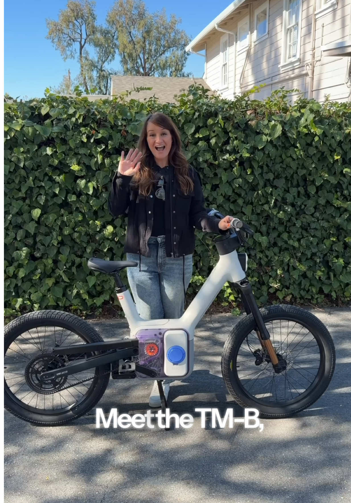 ALSO invited me up to Palo Alto to check out what they’ve been working on for the past three years — meet the TM-B! @Rivian #Tech #ebike 