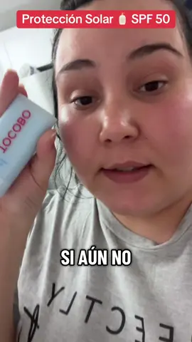 Una buena protección solar es cuidar tu piel #spf50 #protectorsolar #tocobo #tocobosunstick #tiktokshop 