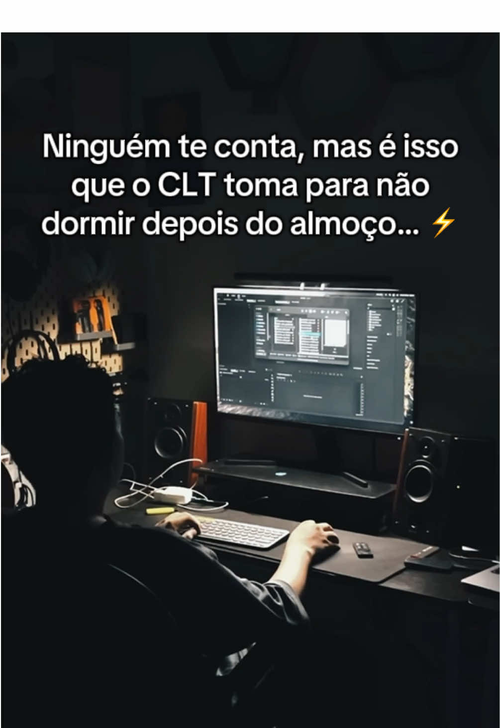 O CLT que descobriu essa bala nunca mais dormiu depois do almoço 😳⚡️#dot #energetico #foco #concentração #clt 