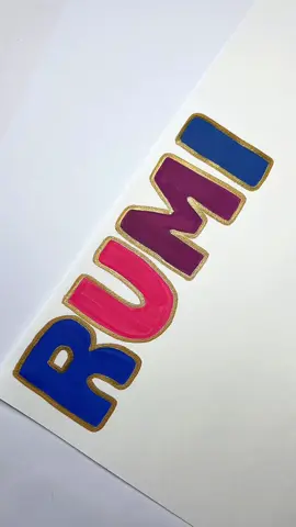 Replying to @RUMI ♥️  #asmr #coloring #huntrix #kpopdemonhunters #rumi 