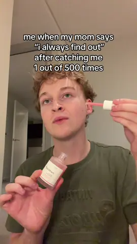 do your guys parents find out about everything or are yall sneaky with it #relatable #fypシ  used..  @medicube global pdrn pink peptide serum