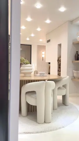 My Chairs 🤍 I’m totally in love with our bouclé chairs 🤍 So soft, so cozy - and they just look incredibly elegant Anzeige /@Sklum  #homedecor #sklum #homedecor #interior #interiordesign 