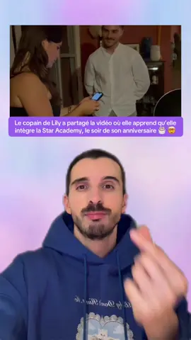 Le copain de Lily a partagé la vidéo où elle apprend qu’elle intègre la Star Academy, le soir de son anniversaire 🎂 🤯  🎥 @Arnaud #staracademy #onregardequoi 