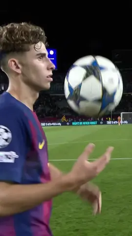 Fermín López vs Olympiacos. #UCL 