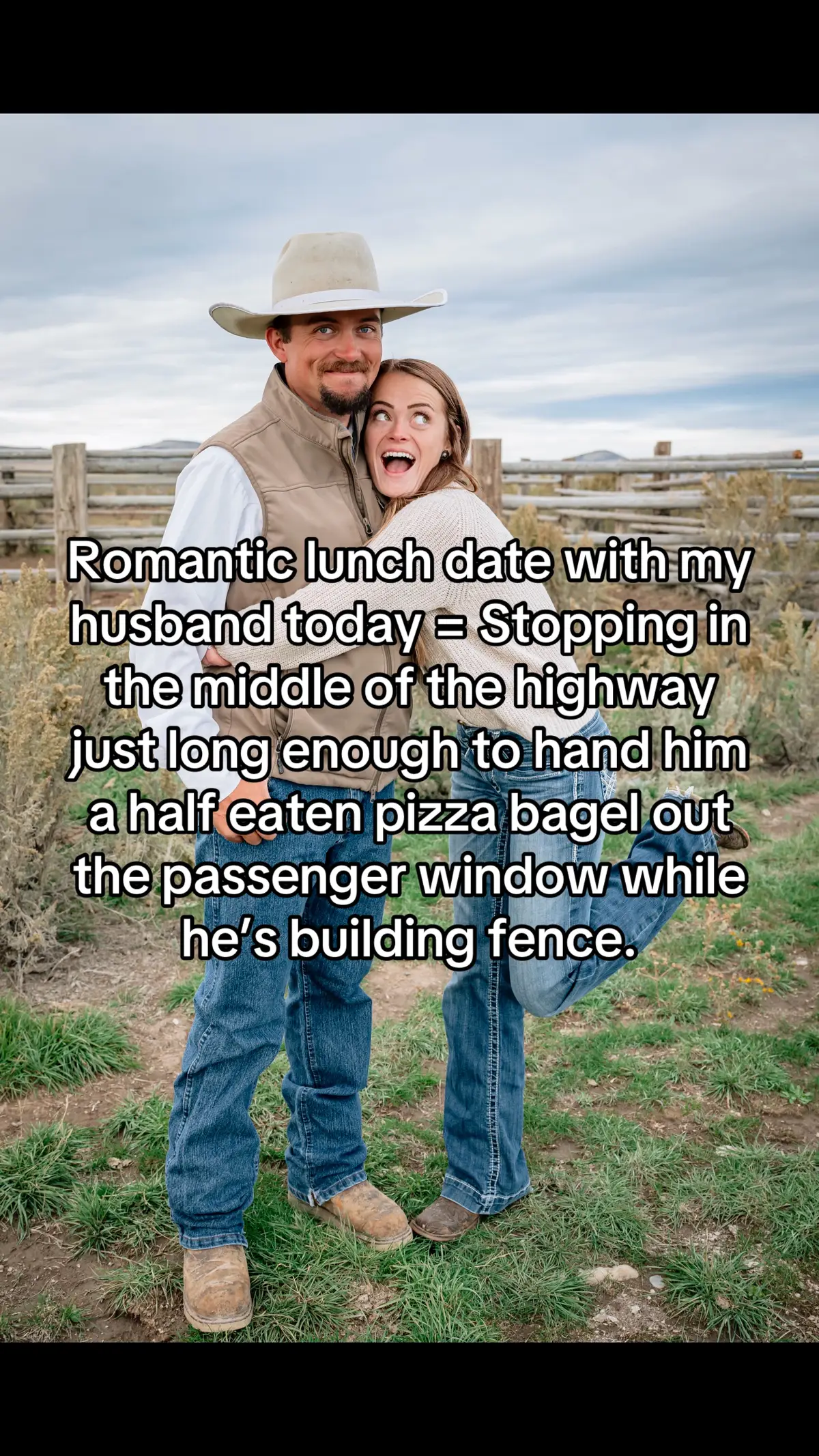 It ain’t much, but it’s enough for us! The little things are what keep us going! #ranching #cowboy #cowgirl #westernlifestyle #creator 