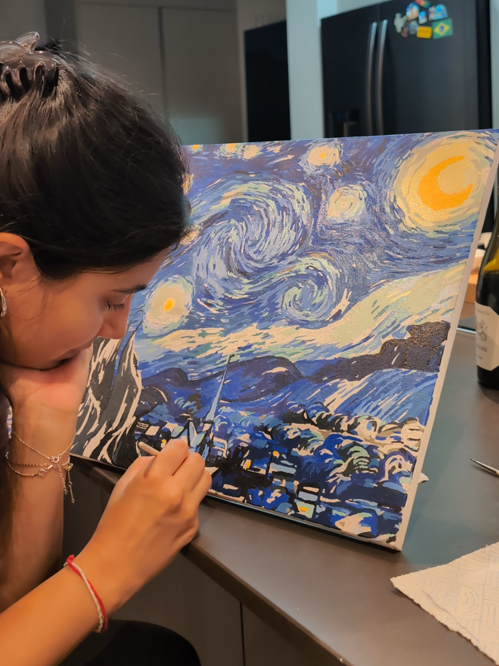 Friday, Saturday, Sunday and Monday evening soundtrack #paintbynumber #football #fyp #tuchel 