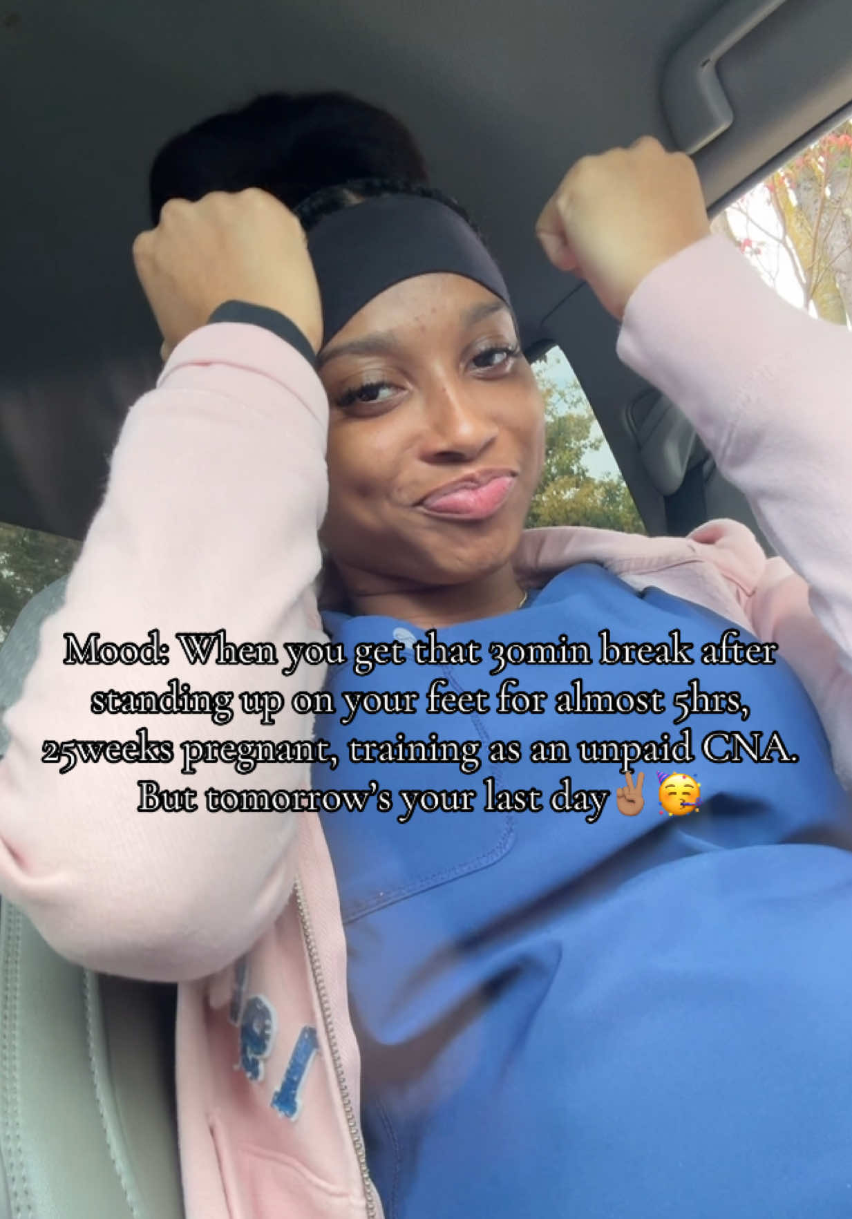 Let’s go clinicals end tomorrow🥳Then state test😮‍💨 #fyp #CNA 