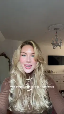 the second the cold weather hits, blowouts are BACK💅🏻 