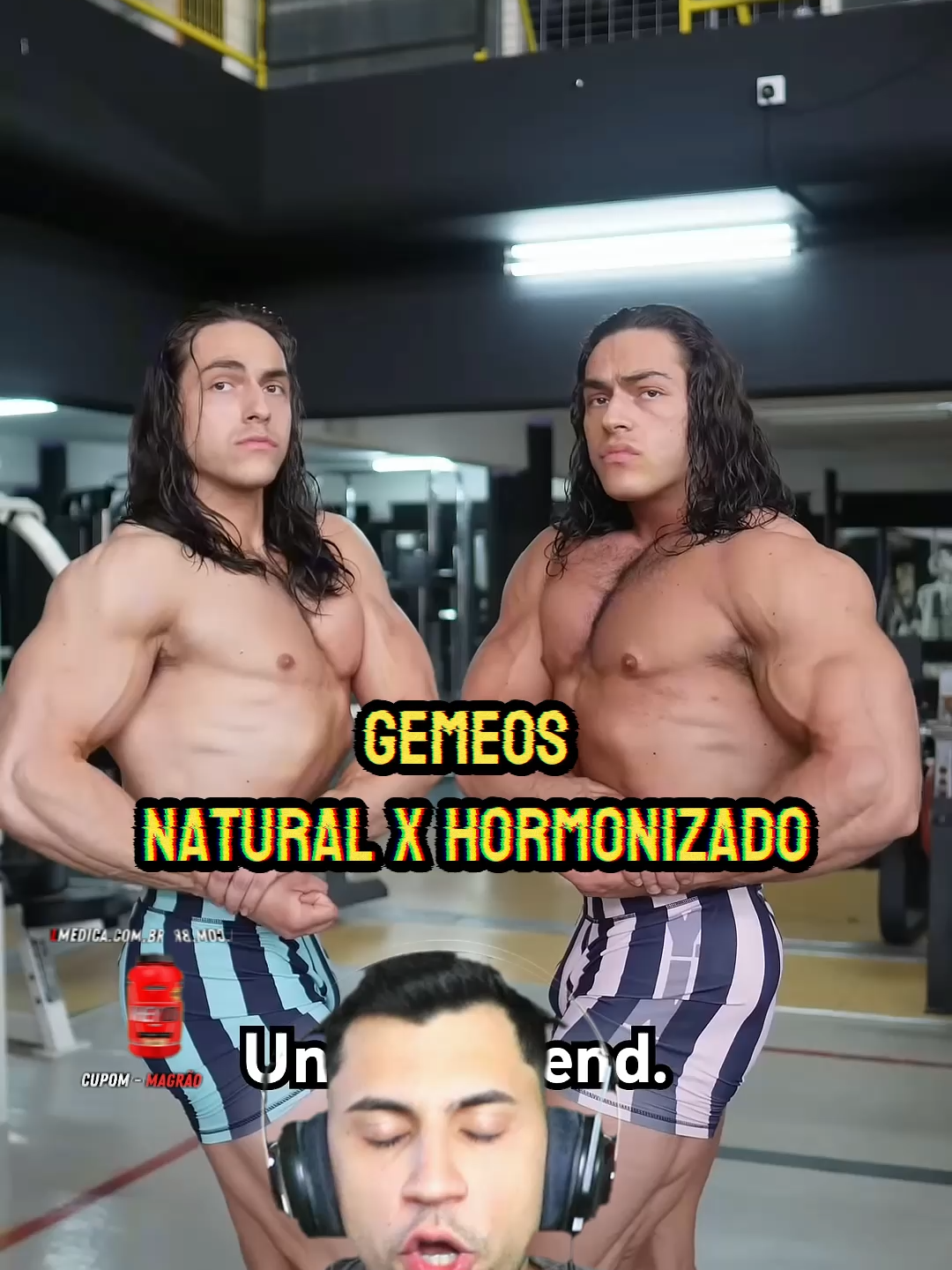 UM GEMEO NATURAL E OUTRO QUE ULTILIZA O SUCO QUAL SE SAIU MELHOR NESSE EXPERIMENTO SOBRE MAROMBA ? #GymTok #maromba #bodybuilder #shapenatural #shapenatural🌱 #shapenaturalbrazil #fisiculturismo #musculacao #academia