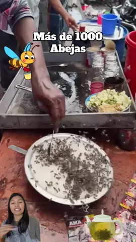 Más abejas que clientes #videoreaccion #SabiasQue #comidaviral 