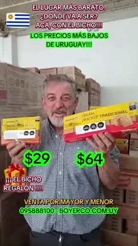 👉 BOYERCO IMPORTACIONES 🏠 Chapicuy esq. Saint Bois, Montevideo 🕓 Lunes a Viernes de 7 a 17 hs. Sábados de 6 a 13 hs. WWW.BOYERCO.COM.UY 📒 Solicitá catálogo al 095 888 100 Pedidos 095 888 443 📧 boyercoimportaciones@gmail.com  📢 Atención mayoristas, distribuidores, grupos de compra, supermercados, revendedores, emprendedores y feriantes de todo Uruguay.  🎁 Los mejores precios directo de importación.  👌 Precios impuestos incluidos, pago contado, venta por funda, paquete o por caja y a retirar.  📢 Hasta agotar stock o fin de promoción.  📷 Fotos meramente ilustrativas.  👉 Los precios pueden cambiar según costos de importación. #boyerco  #importaciones   #ofertas  #bicho #elbicho