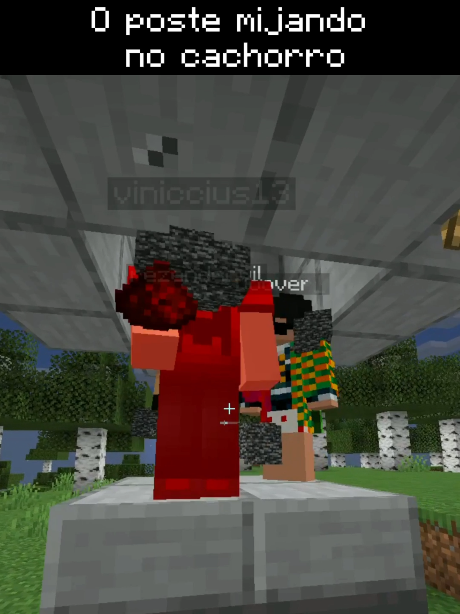 Inverteram o jogo  . . #Minecraft #minecraftmemes #minecraftpe