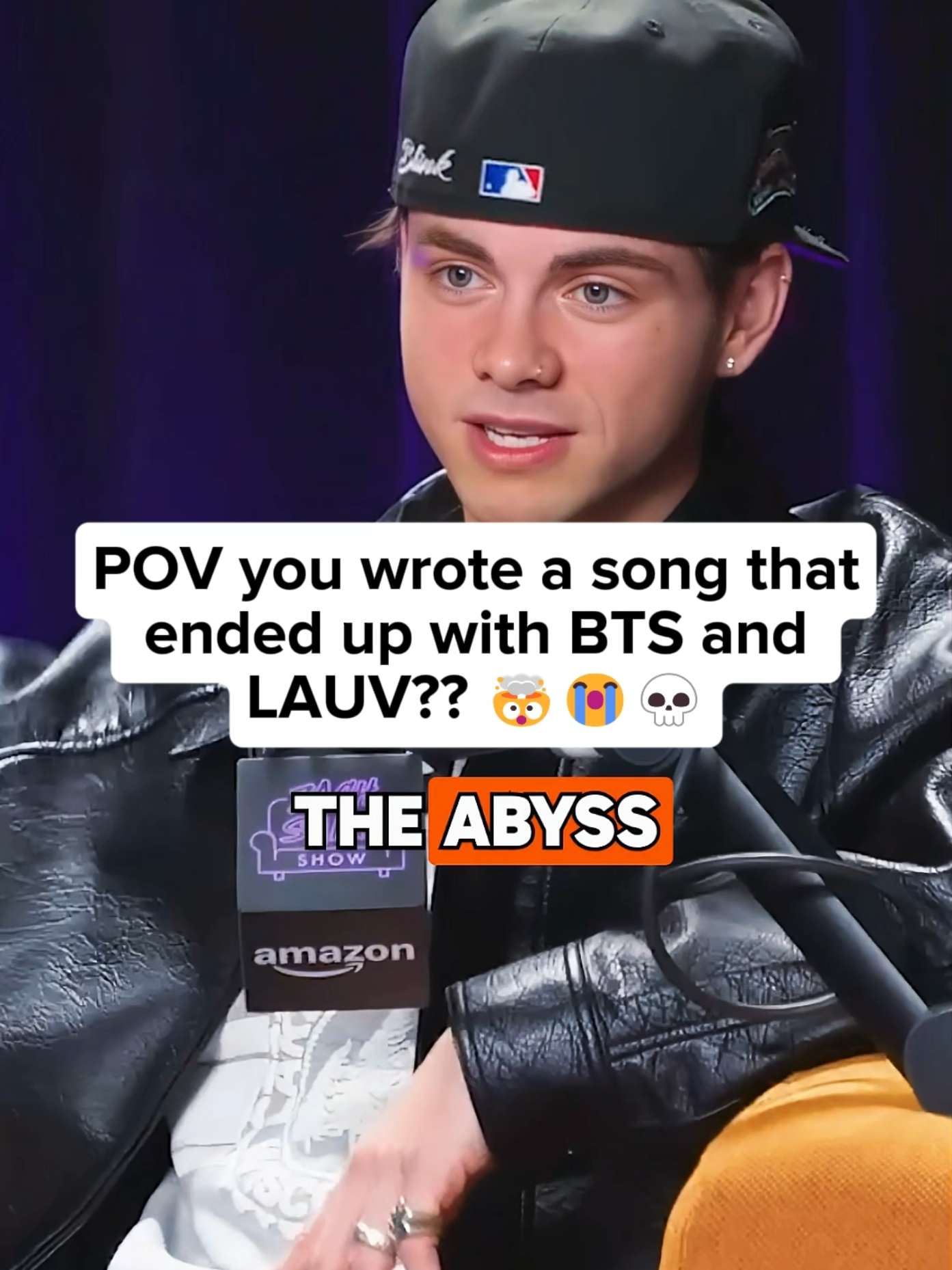 ‘super random’ he says… bro that’s BTS 😭💀 Corbyn talking about a song he wrote that somehow ended up with bts and lauv like it’s just another tuesday 😭 he’s too chill for this industry 🔥 #corbynbesson #bts #lauv #whydontwe #zachsangshow #musicartist 