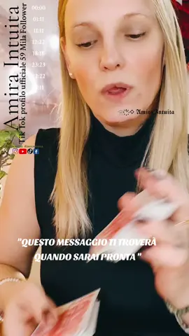 QUESTO MESSAGGIO TI TROVERÀ QUANDO SARAI PRONTA/O. 📌 Per informazioni: 💬 WhatsApp 342*190*10*18 #AmiraIntuita  #tarocchi #energia #tarocchiamiraintuita 
