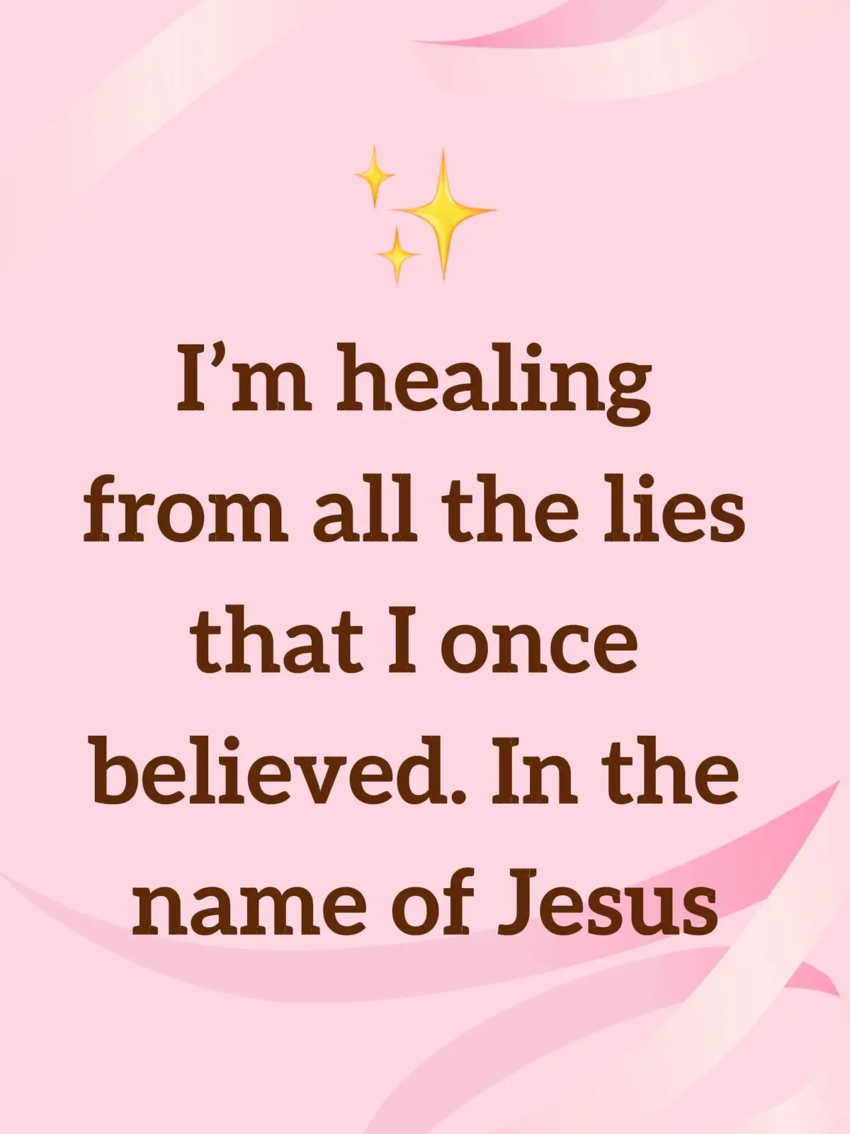 They didn’t give me this joy… and they can’t take it away.” 